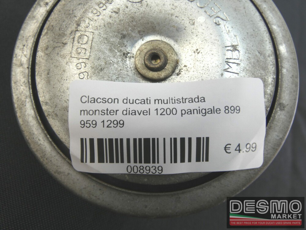 Clacson ducati multistrada monster diavel 1200 panigale 899 959 1299