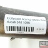 Horizontal exhaust pipe ducati 848 1098 - Image 5