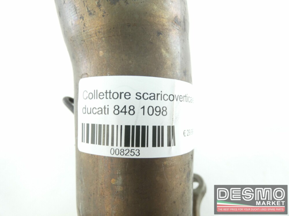 Collettore scarico verticale ducati 848 1098