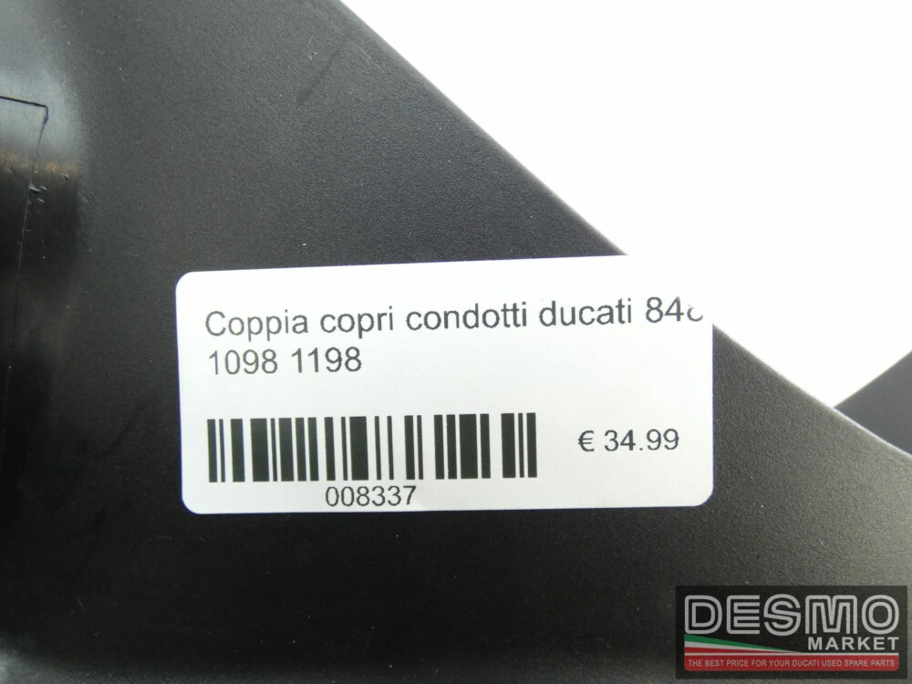 Coppia copri condotti ducati 848 1098 1198