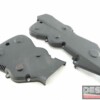 Coppia cover copri cinghia plastica ducati 848 1098 1198