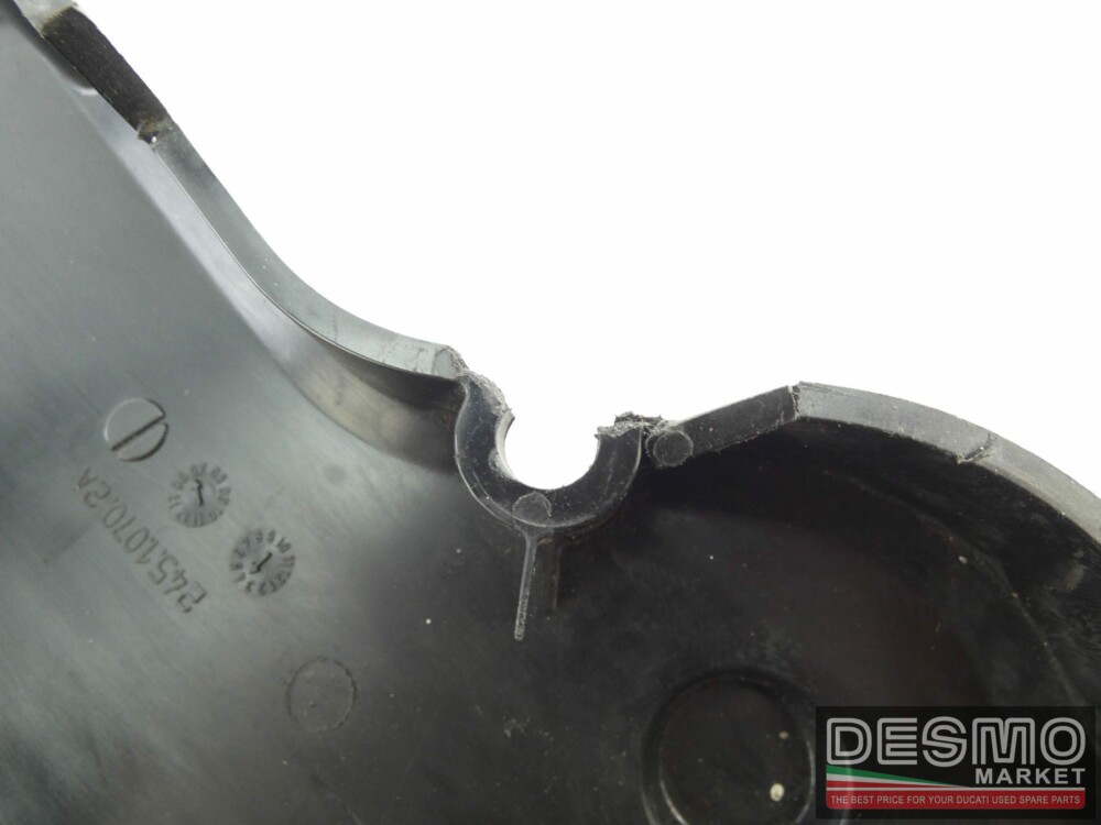 Coppia cover copri cinghia plastica ducati 848 1098 1198