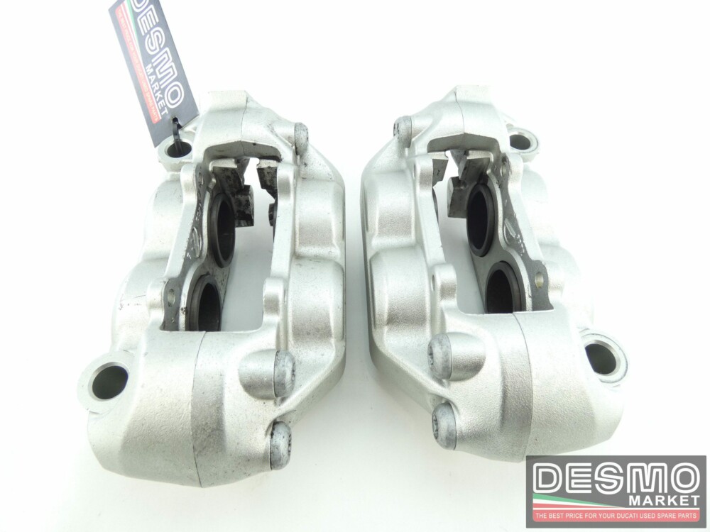 Coppia pinze freno anteriore Brembo ducati 848 monster 696 796 1100 hyper