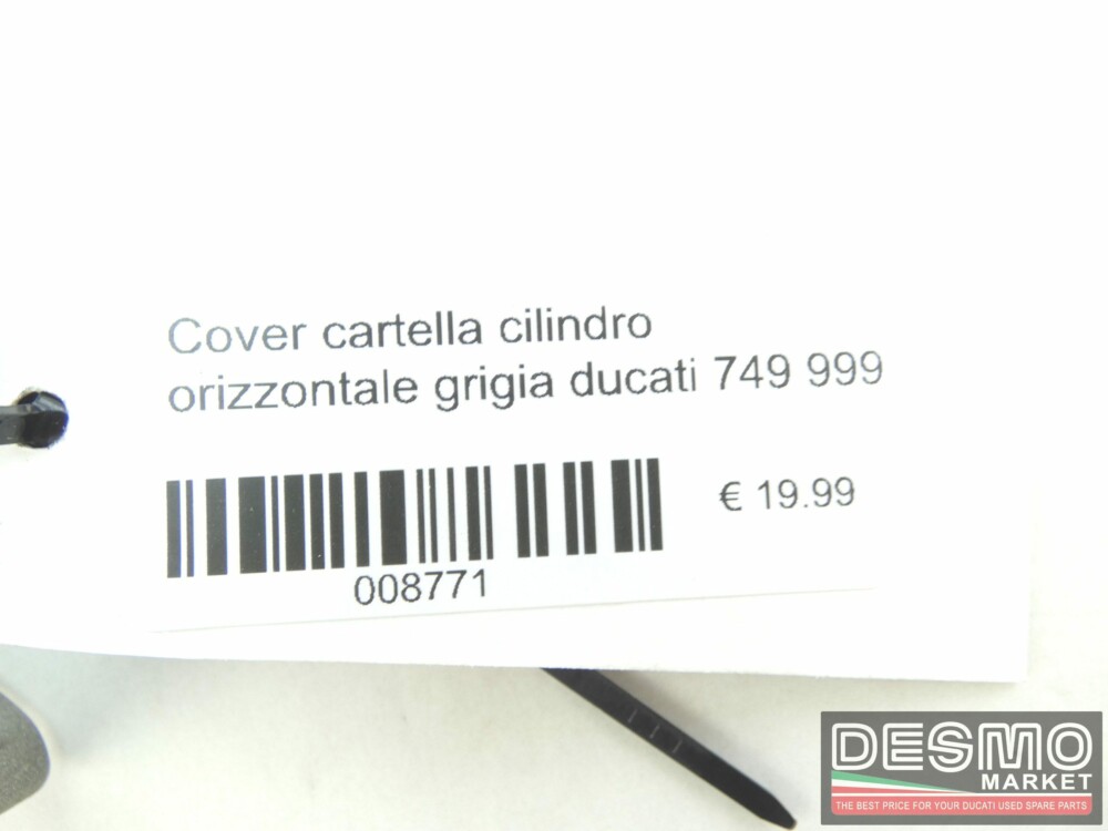 Cover cartella cilindro orizzontale grigia ducati 749 999