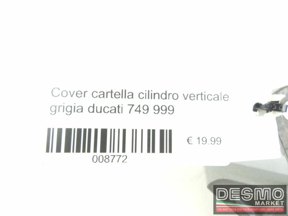 Cover cartella cilindro verticale grigia ducati 749 999