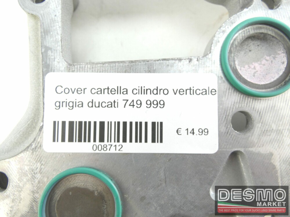Cover cartella cilindro verticale grigia ducati 749 999