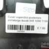 Cover coperchio posteriore portatarga ducati 848 1098 1198
