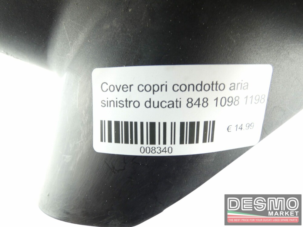 Cover copri condotto aria sinistro ducati 848 1098 1198