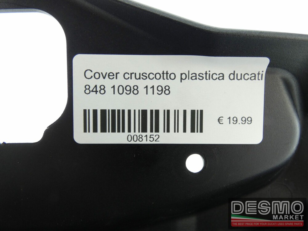 Cover cruscotto plastica ducati 848 1098 1198
