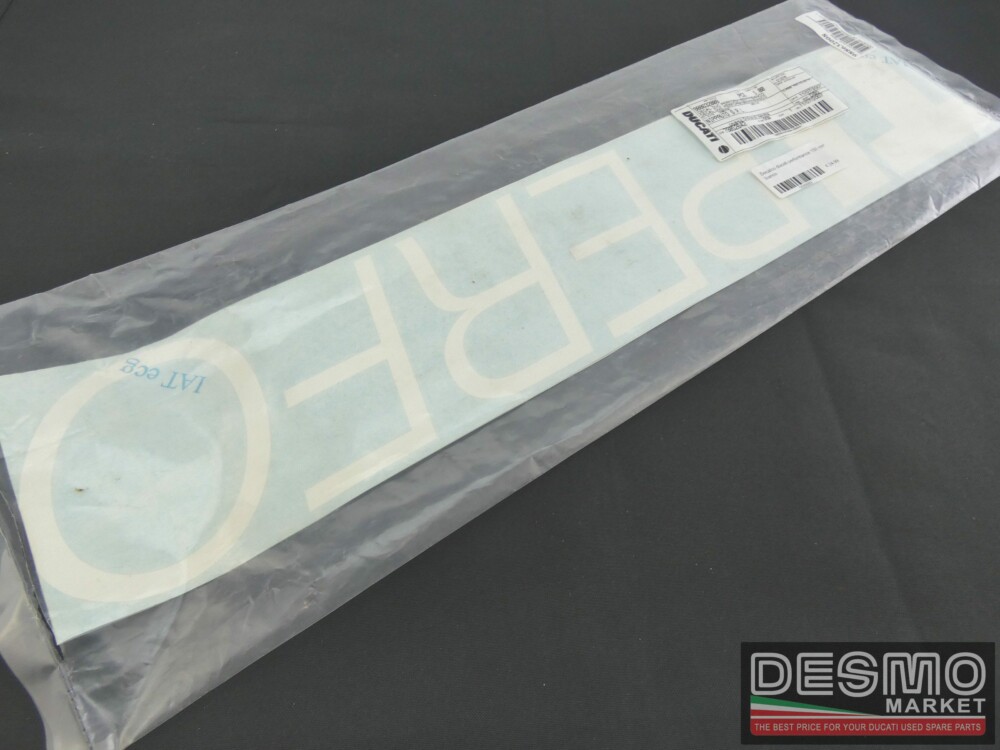 Decalco ducati performance 150 mm bianco