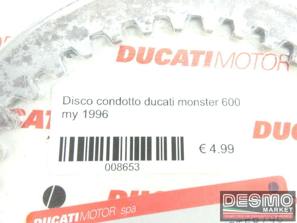 Disco condotto ducati monster 600 my 1996