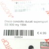 Disco condotto ducati supersport SS 900 my 1994