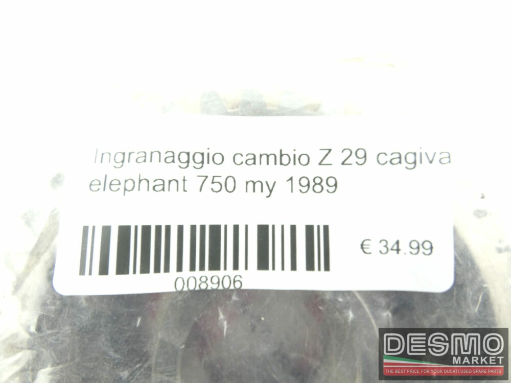 Ingranaggio cambio Z 29 cagiva elephant 750 my 1989