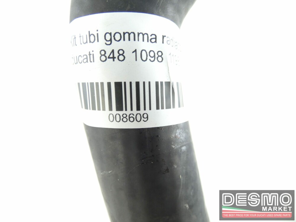 Kit tubi gomma radiatore acqua ducati 848 1098 1198