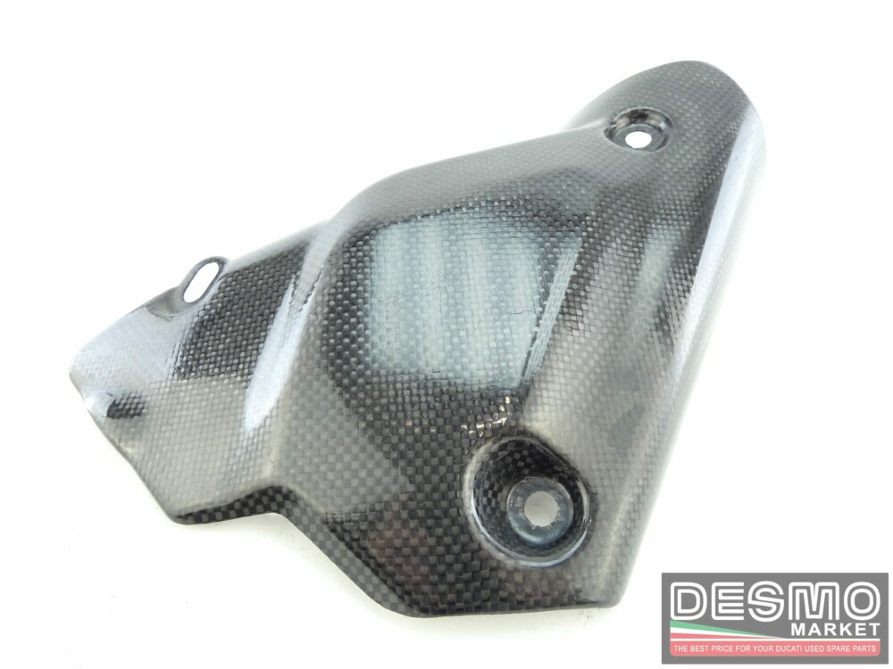 Paracalore scarico carbonio ducati 848 1098 1198