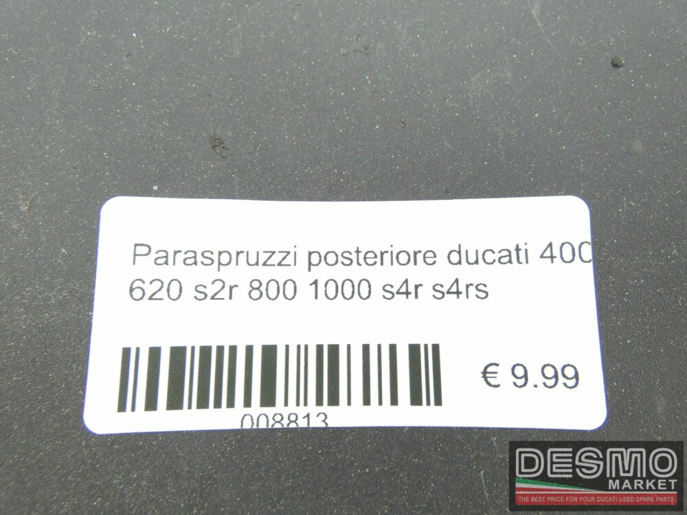 Paraspruzzi posteriore ducati 400 620 s2r 800 1000 s4r s4rs