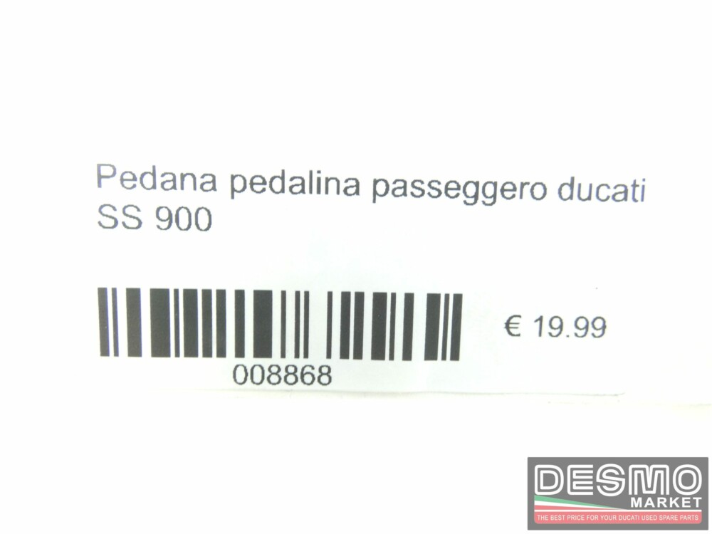 Pedana pedalina passeggero ducati SS 900