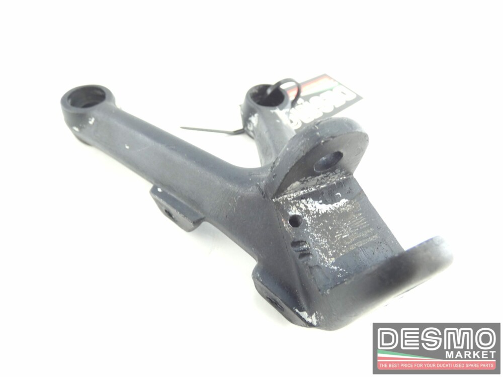 Piastra supporto pedana anteriore destra nera ducati 749 999