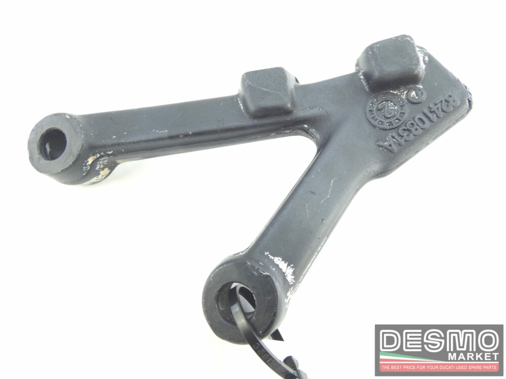 Piastra supporto pedana anteriore destra nera ducati 749 999