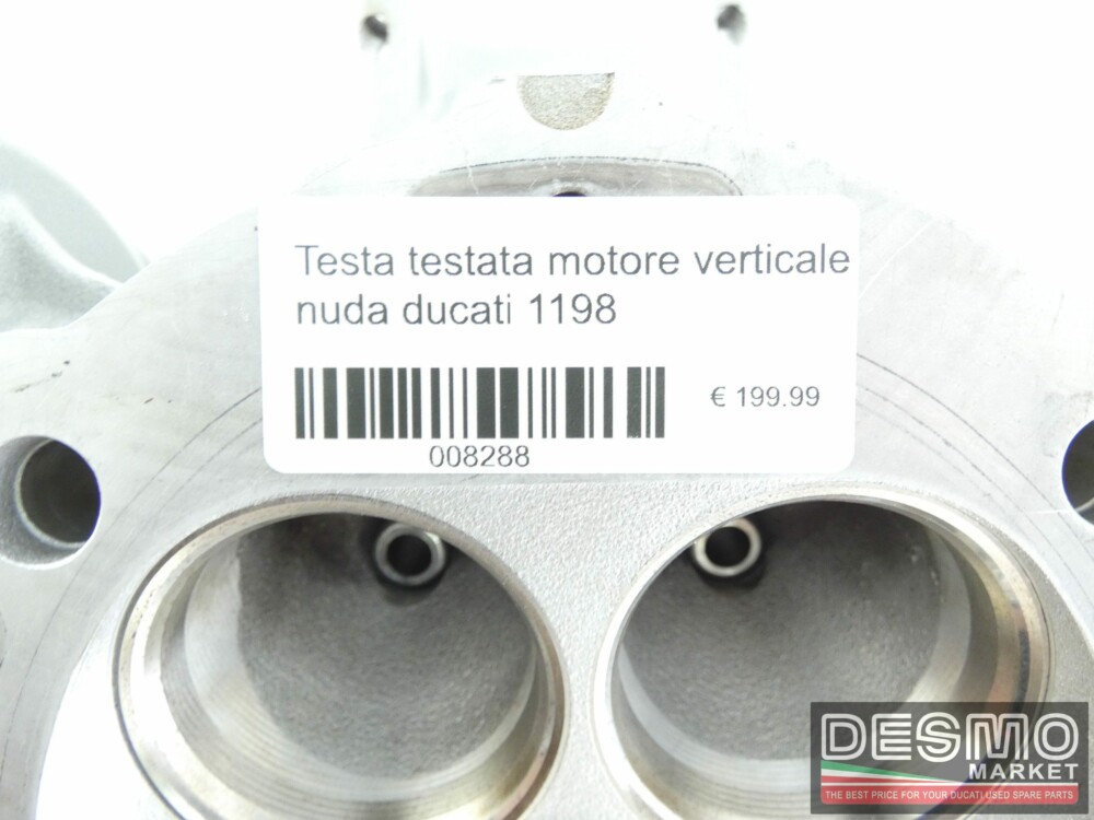 Testa testata motore verticale nuda ducati 1198