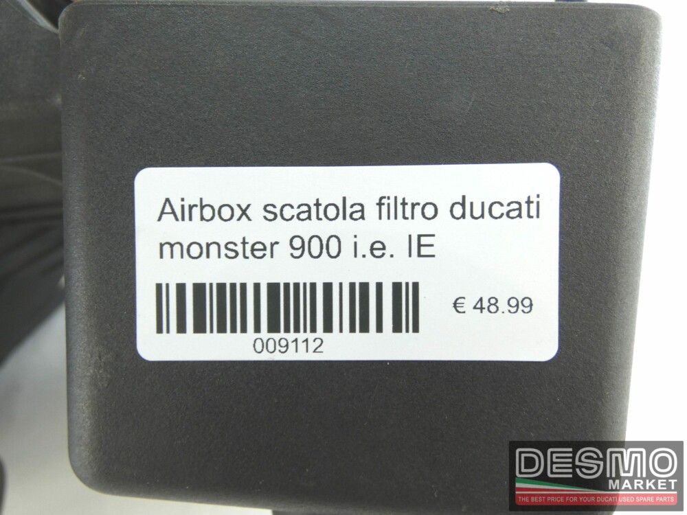 Airbox scatola filtro ducati monster 900 i.e. IE
