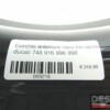 Cerchio anteriore nero tre razze ducati 748 916 996 998