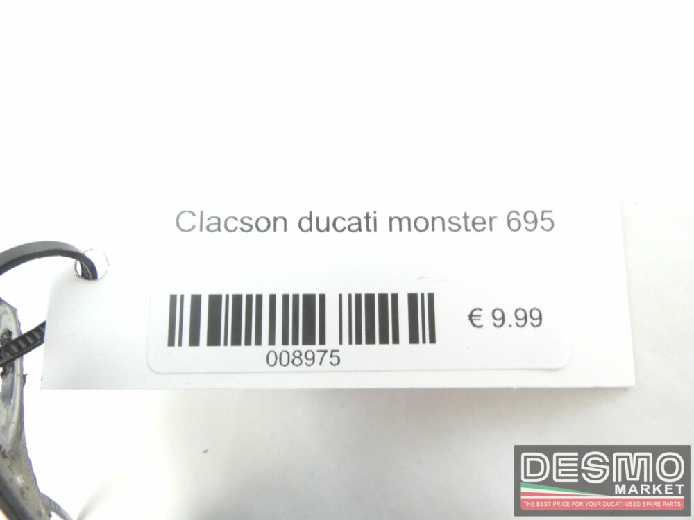 Clacson ducati monster 695