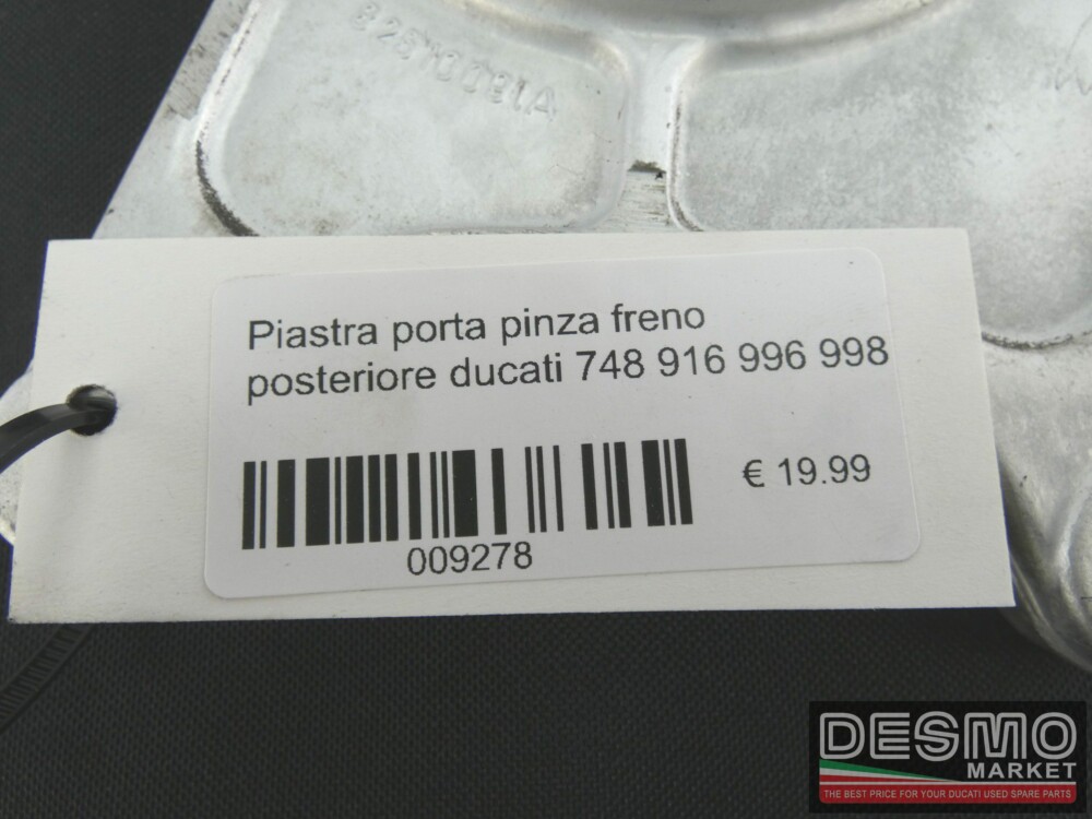 Piastra porta pinza freno posteriore ducati 748 916 996 998