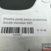 Rear brake caliper plate ducati monster 695 - Image 3