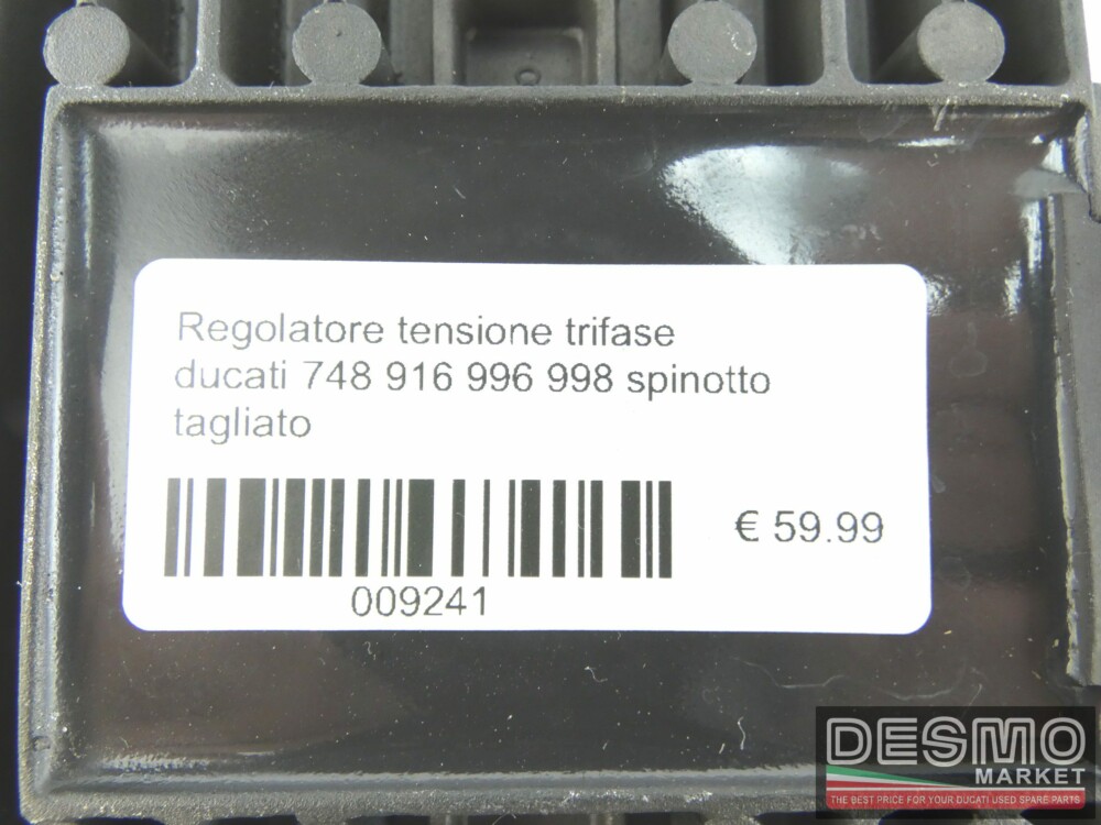 Regolatore tensione trifase ducati 748 916 996 998 spinotto tagliato