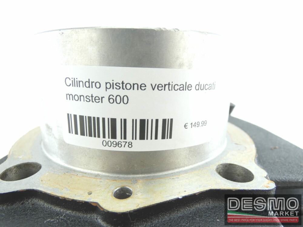 Cilindro pistone verticale ducati monster 600