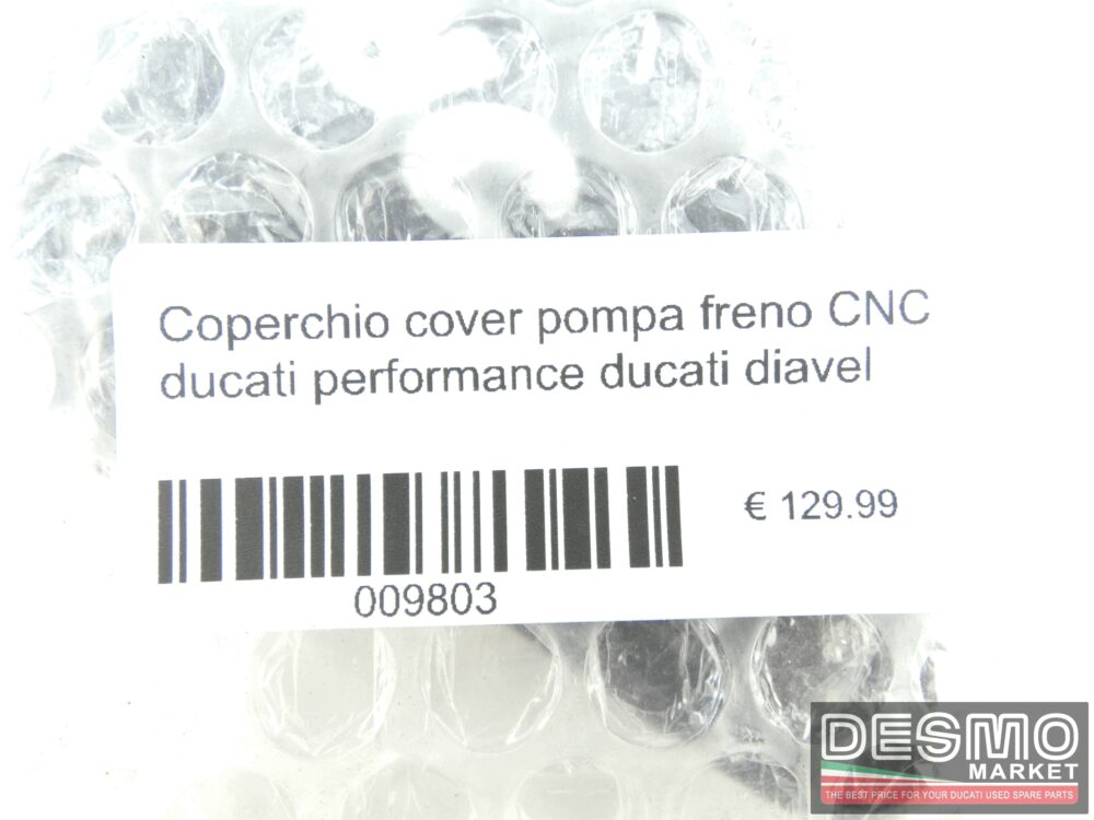 Coperchio cover pompa freno CNC ducati performance ducati diavel