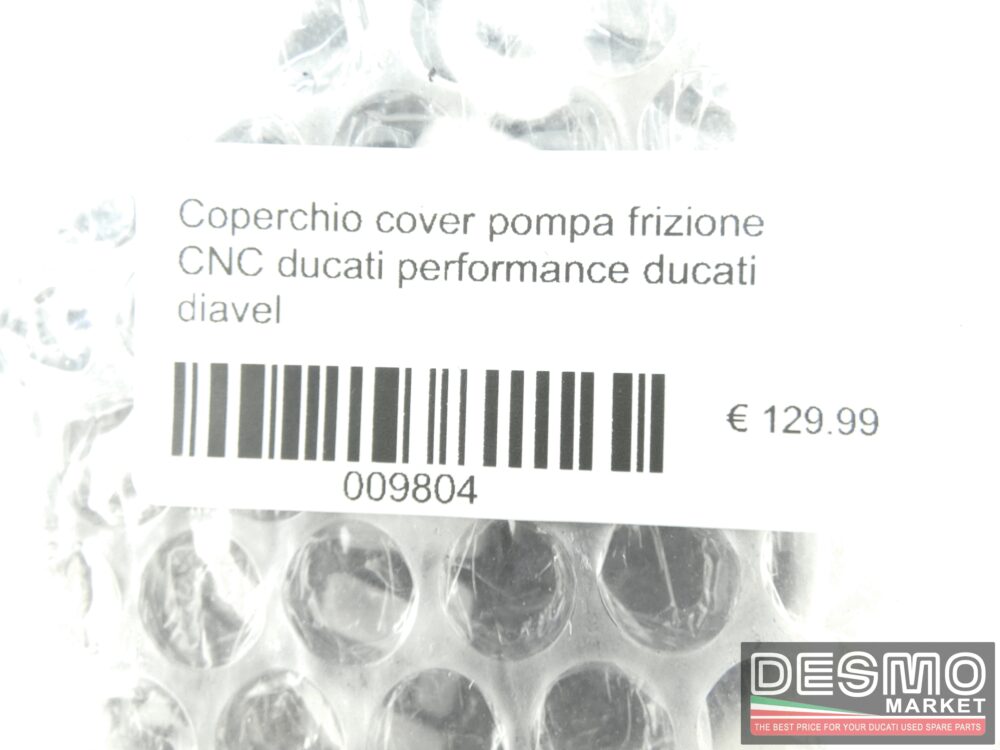 Coperchio cover pompa frizione CNC ducati performance ducati diavel