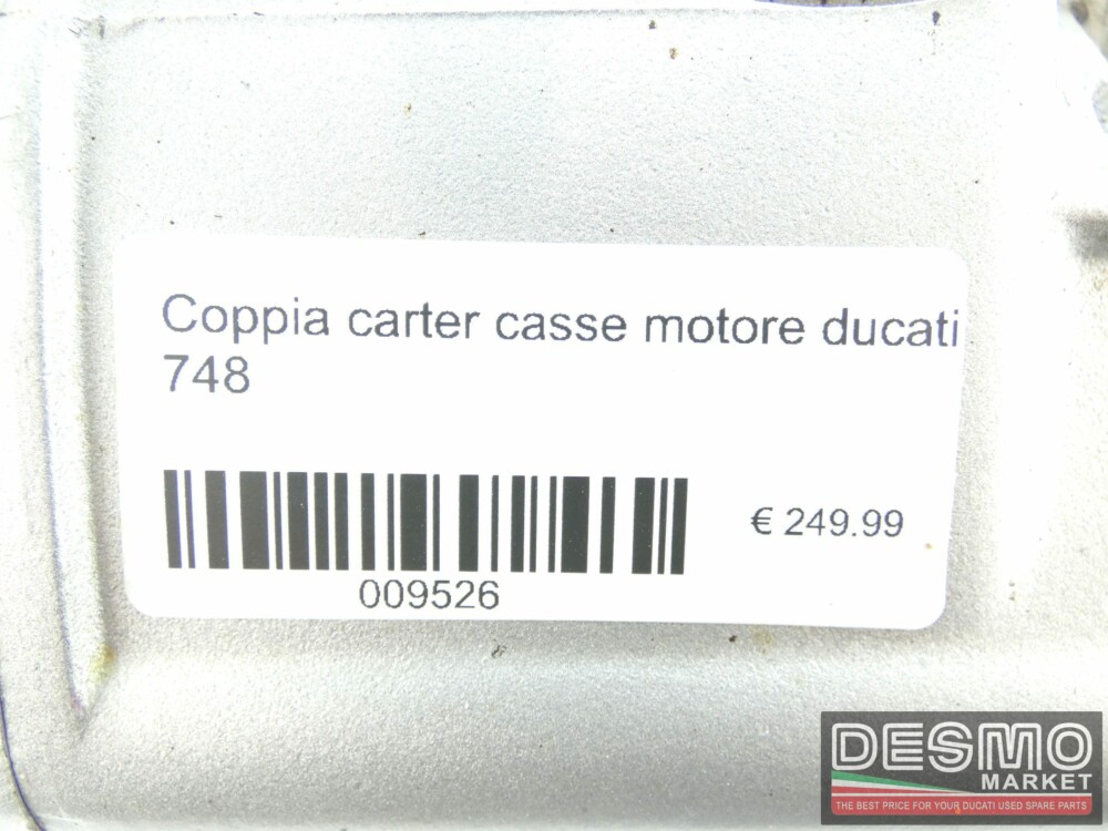 Coppia carter casse motore ducati 748