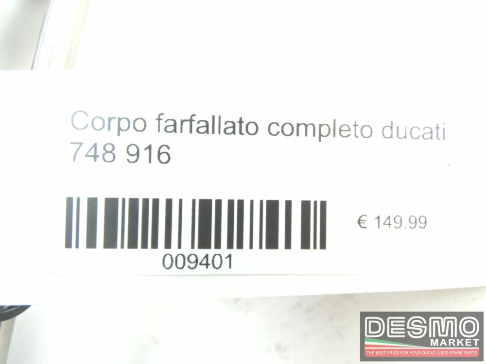 Corpo farfallato completo ducati 748 916