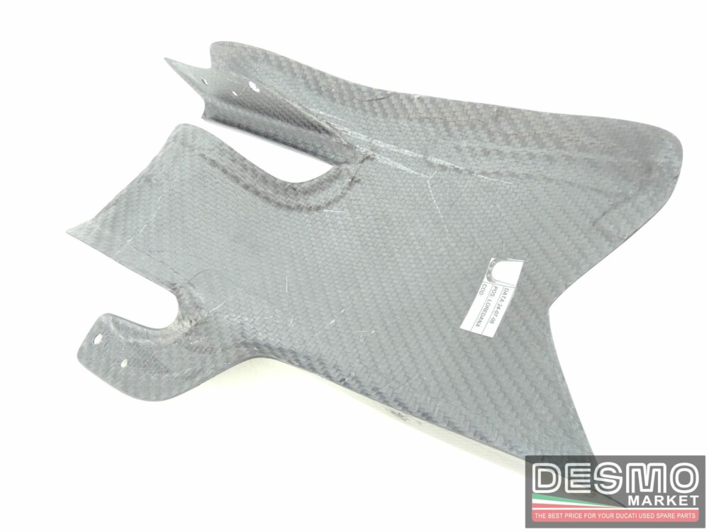 Cover copri forcellone carbonio ducati 848 1098 1198