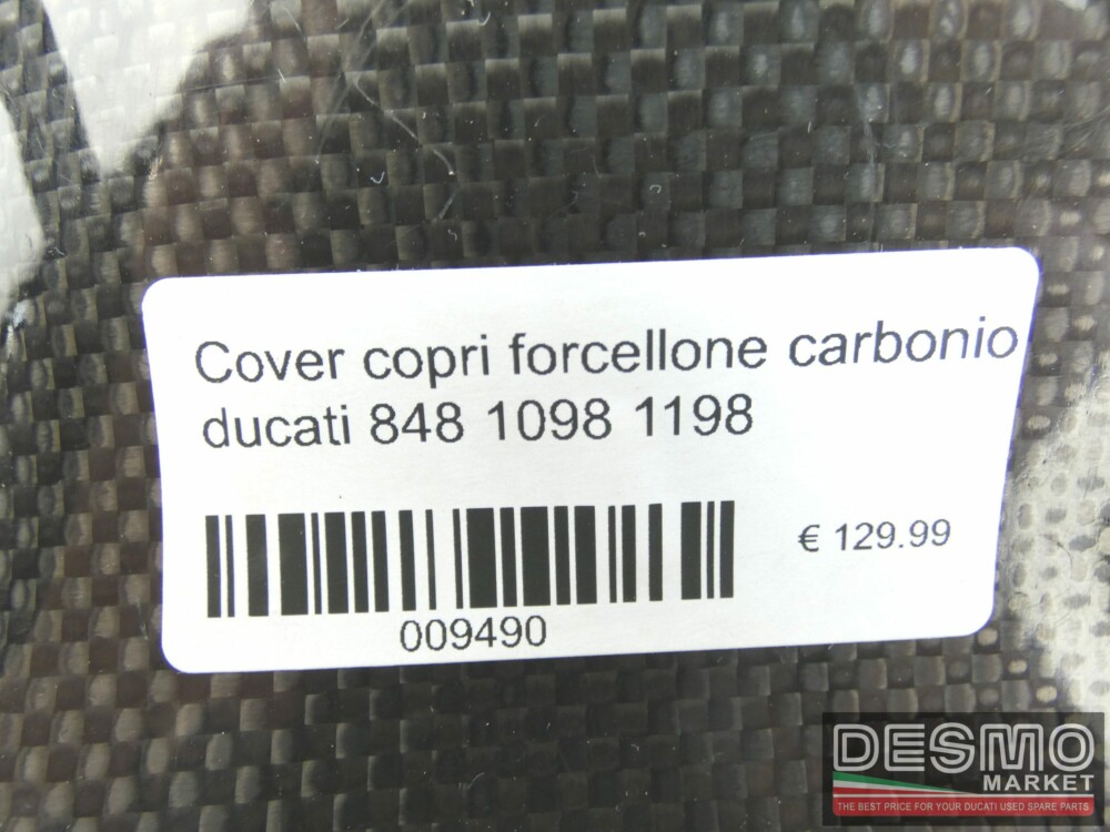 Cover copri forcellone carbonio ducati 848 1098 1198