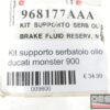 Kit supporto serbatoio olio ducati monster 900