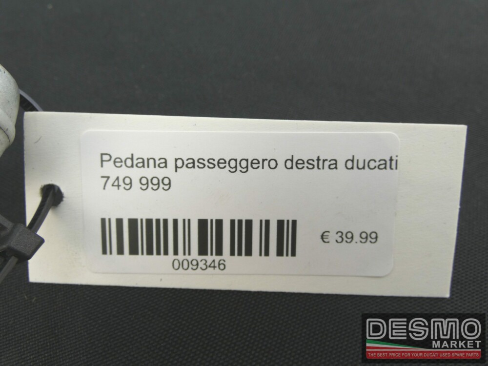 Pedana passeggero destra ducati 749 999