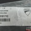 Perno ruota anteriore ducati monster s2r 1000 s4r 996