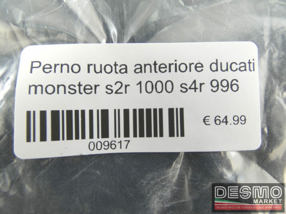 Perno ruota anteriore ducati monster s2r 1000 s4r 996