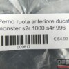 Perno ruota anteriore ducati monster s2r 1000 s4r 996