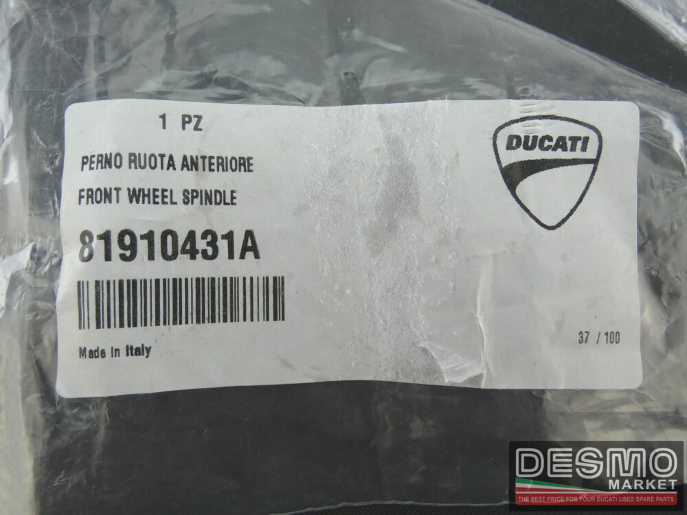 Perno ruota anteriore ducati sport classic 1000 GT 1000 desmosedici RR