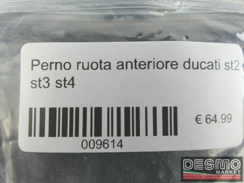 Perno ruota anteriore ducati st2 st3 st4