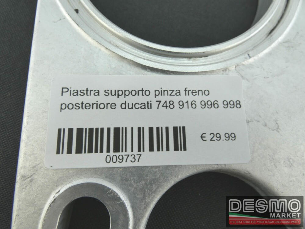 Piastra supporto pinza freno posteriore ducati 748 916 996 998