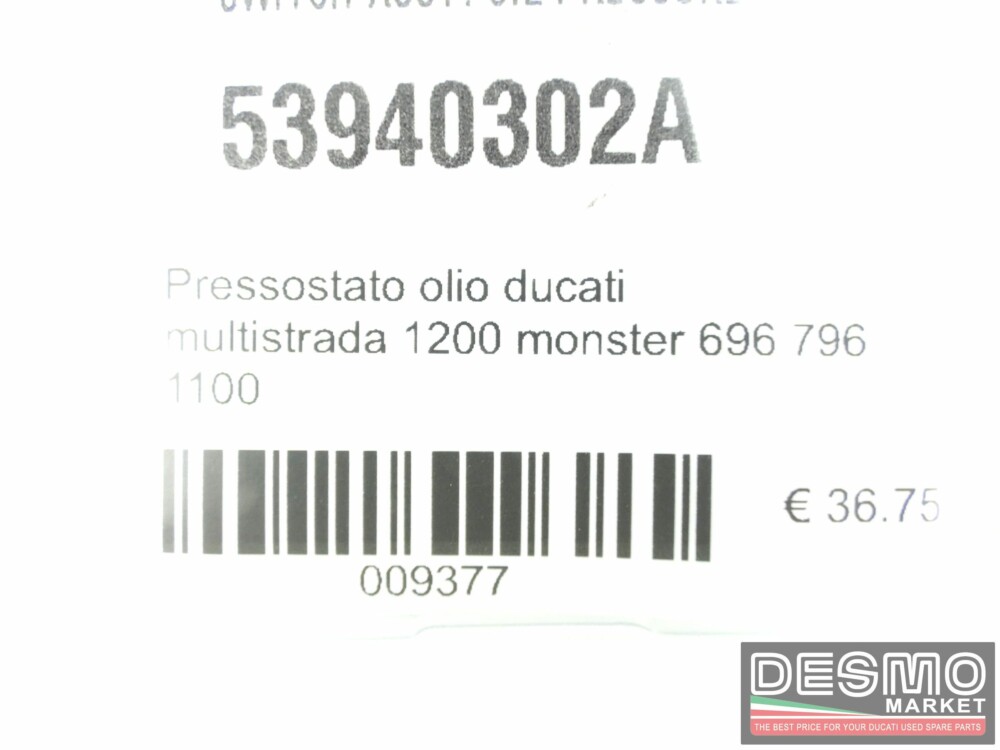 Pressostato olio ducati multistrada 1200 monster 696 796 1100
