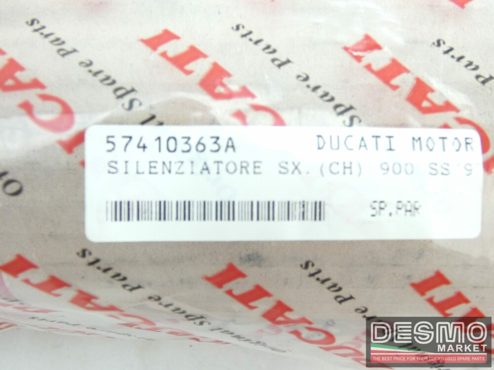 Silenziatore sinistro scarico ducati 888 supersport 900