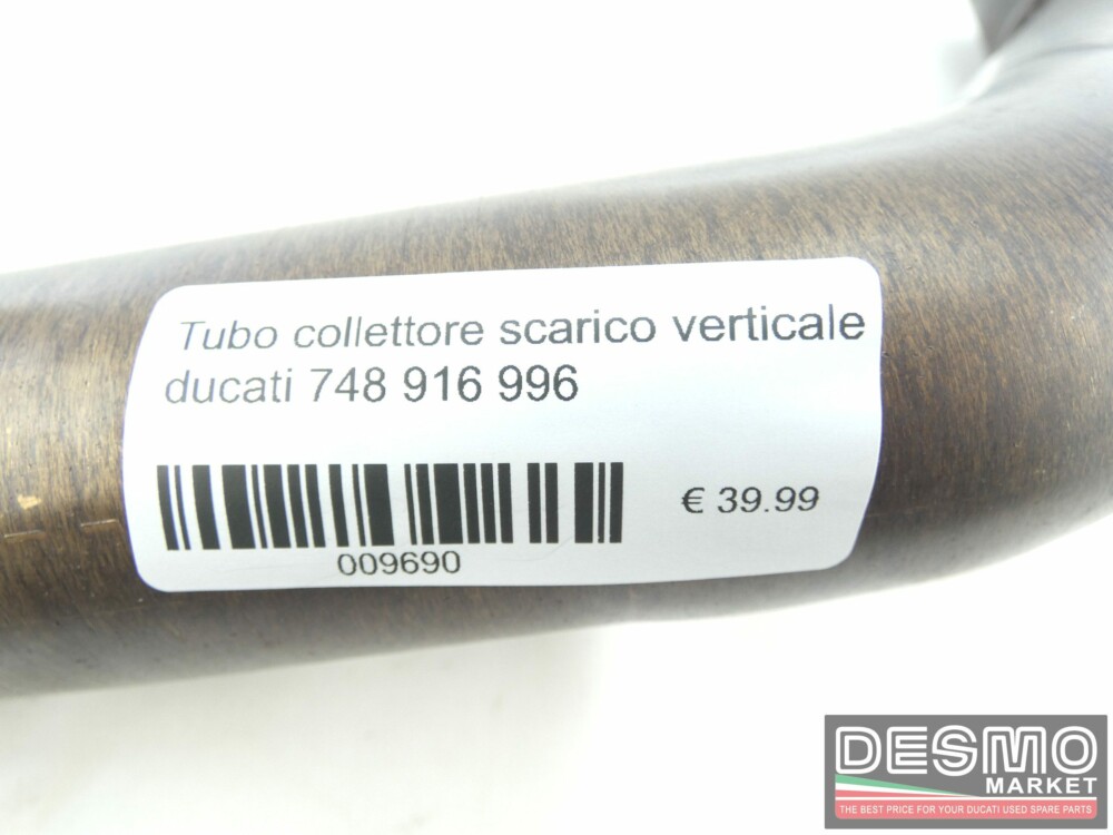 Tubo collettore scarico verticale ducati 748 916 996