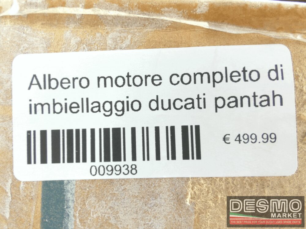 Albero motore completo di imbiellaggio ducati pantah