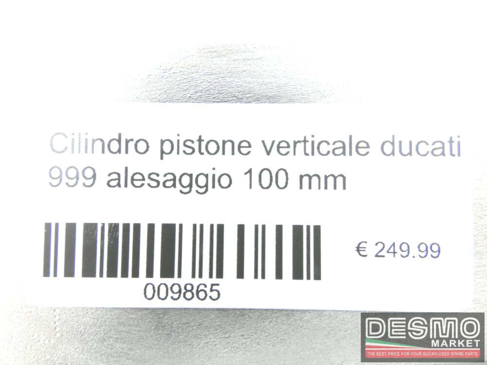 Cilindro pistone verticale ducati 999 alesaggio 100 mm